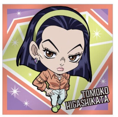 JOJO'S BIZARRE ADVENTURE mini Sticker DUW#1 JO4-08 Tomoko BANDAI