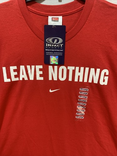 Houston Cougars 2007 "Leave Nothing" Nike T-Shirt Men's CUSA Schedule T Sz XXL - Picture 8 of 8