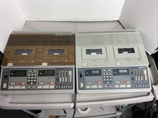 Lot Of 2 SONY BM-246 Confer-Corder 4 Track Recorder 1 Key - 29