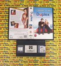VHS *film DUPLEX UN APPARTAMENTO PER TRE 2004 drew barrymore ben stiller (F221)