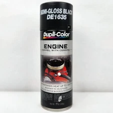 Dupli-Color Semi Gloss Black Engine Paint DE1635