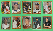LOT OF (52) DIFFERENT 2011 TOPPS HERITAGE BASEBALL CHROME CARDS /1962 CABRERA