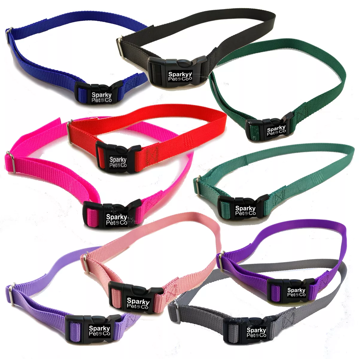 Dog Fence Receiver Straps for Stay Play Wireless Fence YardMax