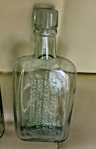 TWO Different MANCHESTER WHISKEY FLASKS - BREWERY & CHESTERS - Spirit Merchants - Picture 2 of 10