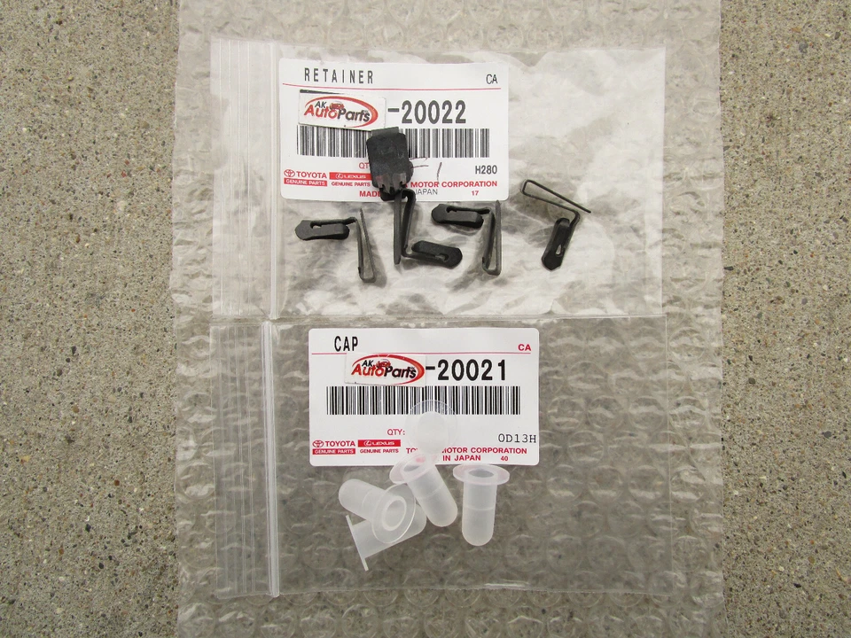 78 - 81 TOYOTA CELICA INTERIOR DOOR PANEL TRIM RETAINER CLIP SET OF 5 NEW - Image 2 of 4