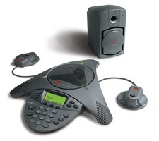 NEW Polycom 2200-07142-001 VTX1000 W/ EX Mics