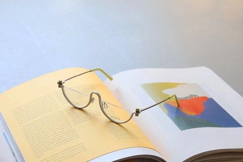 prodesign:denmark " GAIL ONE " col.1021 Under-rim eyeglass frames Unisex