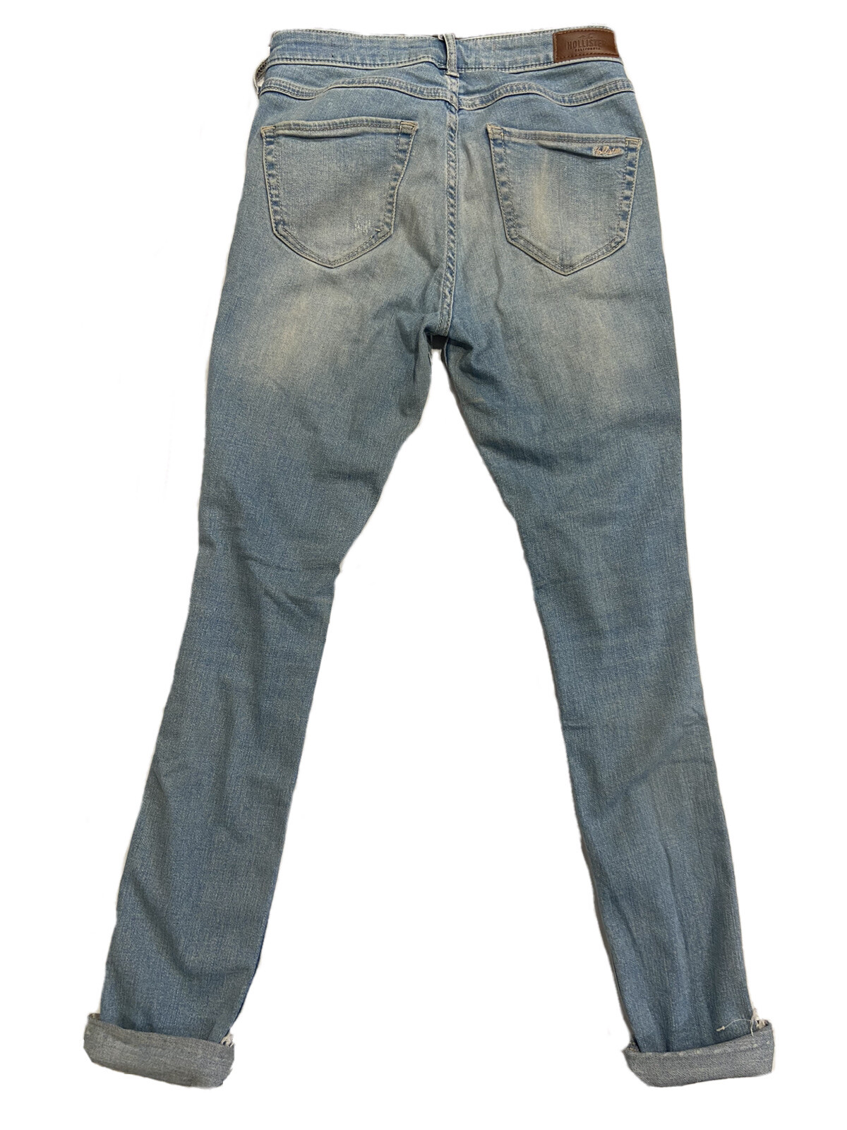 Ripped Denim Super Skinny Jeans 