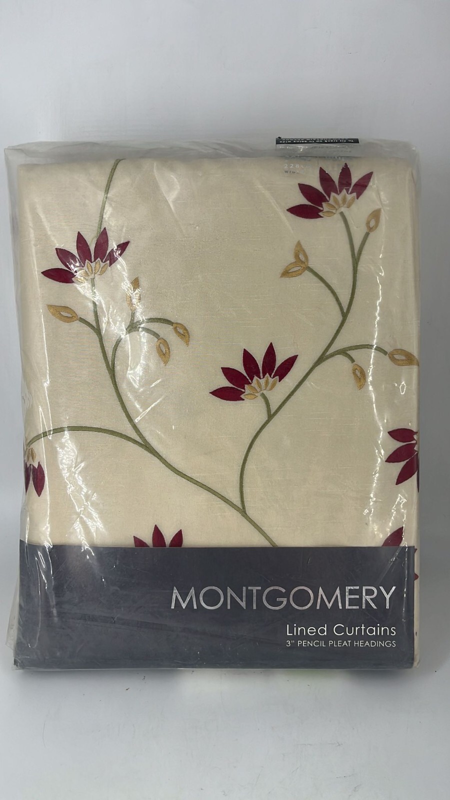 Montgomery Pencil Pleat Curtains Marisa 90""x90"" SS 09 10