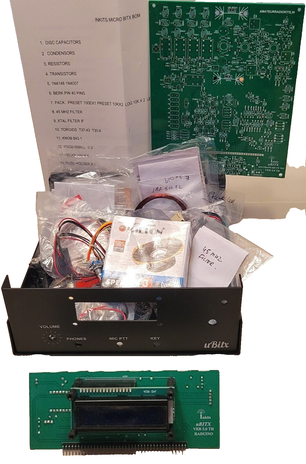 Micro Bitx DIY Kit Version 5