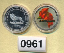 Democratic Rep - Congo - Prism Bird - Paradise - 2004 5 Franc #0961