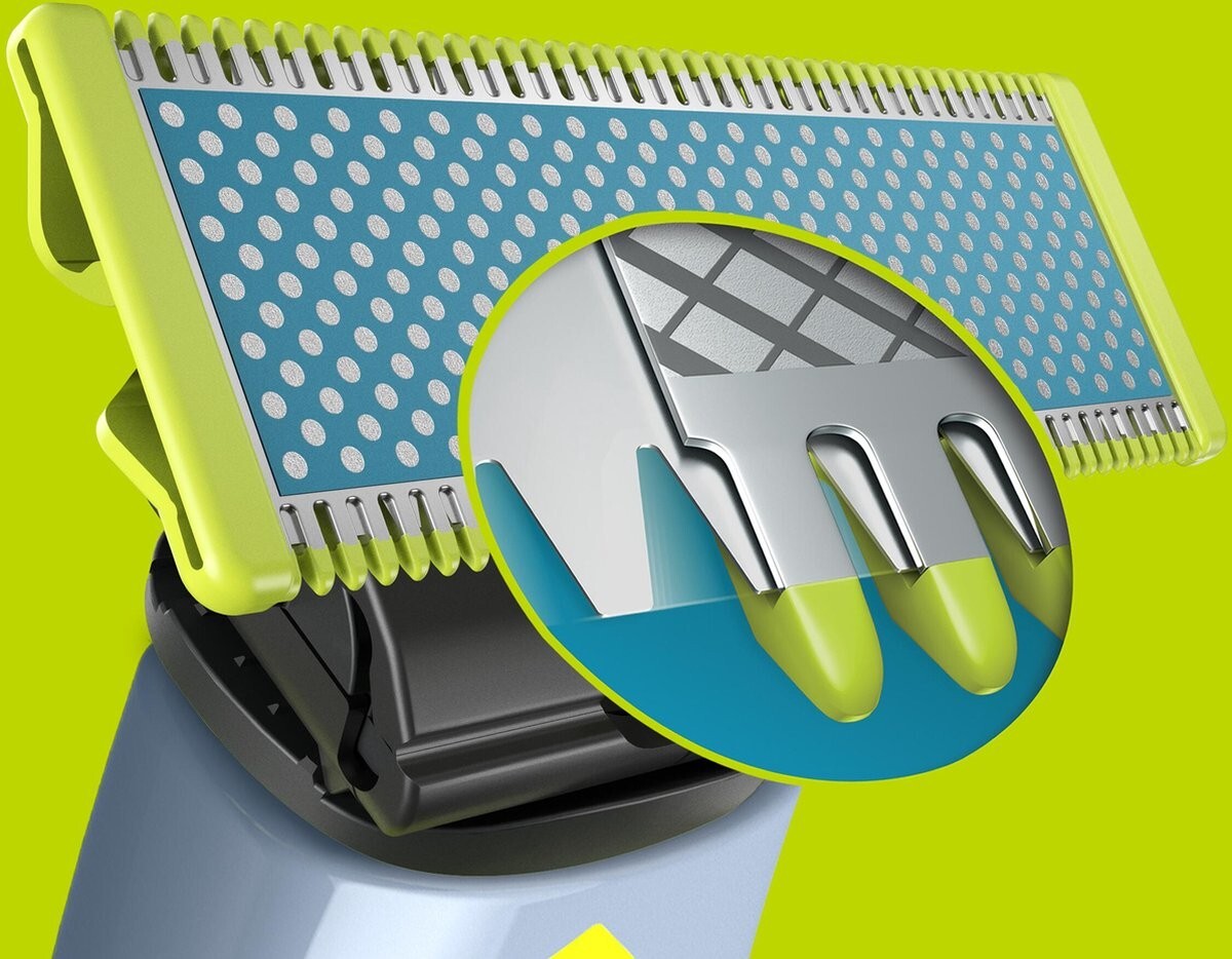 Pack De 2 Lames De Rechange PHILIPS OneBlade QP225/50 - Pour Rasoir OneBlade - Neuf Sous Blister