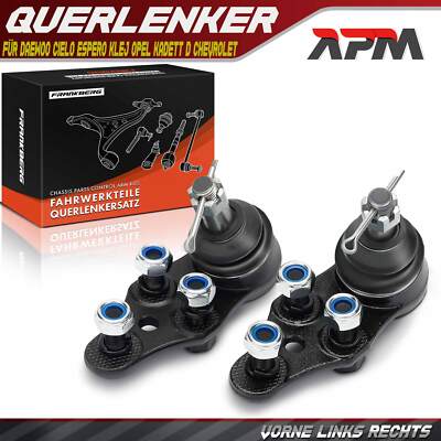 2x Traggelenk Vorne für Daewoo Cielo Espero KLEJ Opel Kadett D Chevrolet