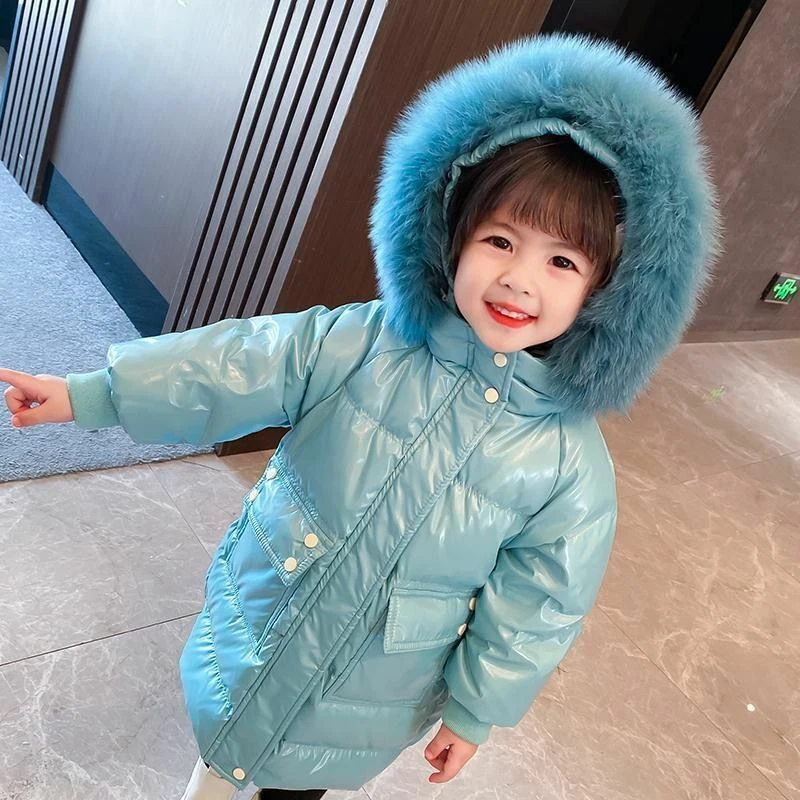 Baby girl top quilted coat