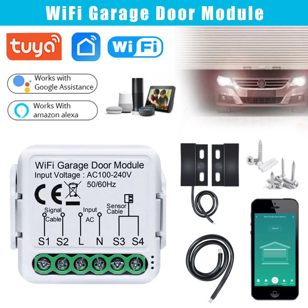 Alexa Google Enabled Tuya Smart Life Zigbee Wifi Garage Door