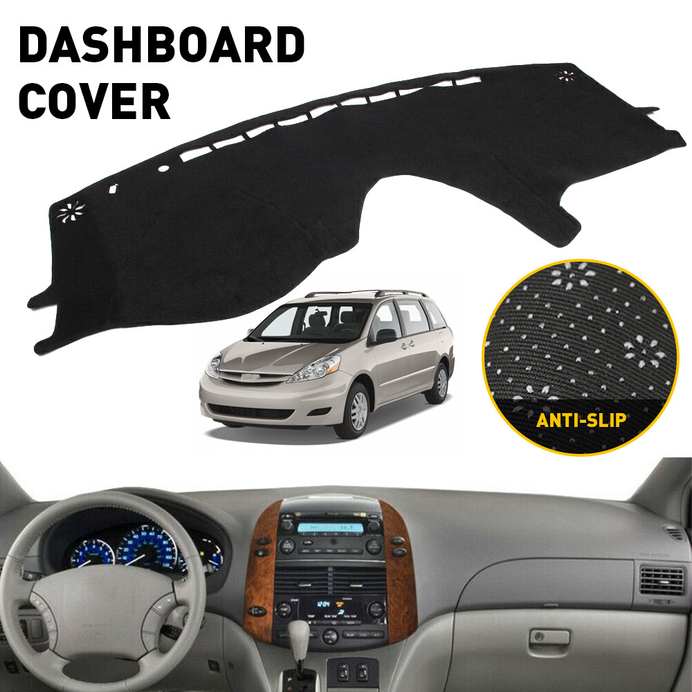 DashMat 2011-14 Toyota Sienna ダッシュマット Amazon.com: HATHWAY Fit for Toyota Sienna 2004-2010,Car Dashboard