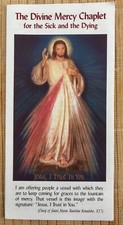 Prayer Pamphlet: The Divine Mercy Chaplet for the Sick & the Dying *NEW* & *VNTG