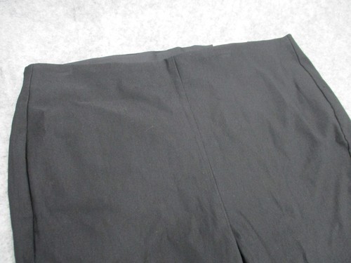 Chicos Womens Pants 12 Black SO Slimming Straight Leg Juliet Business Casual New - Picture 6 of 14