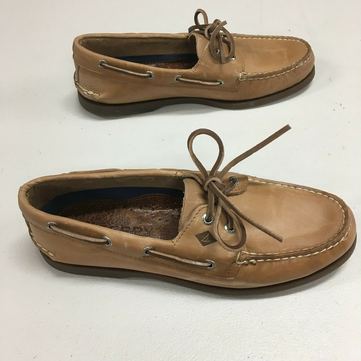 Sperry Men's Authentic Original A/O Sahara Leather Boat Shoe Sperry Men's Authentic Original A/O Sahara Leather Boat Shoe