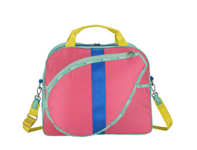 LESPORTSAC AEC Bloc 4 Striped Tennistasche 44,5 x 36,5 x 20,5 cm