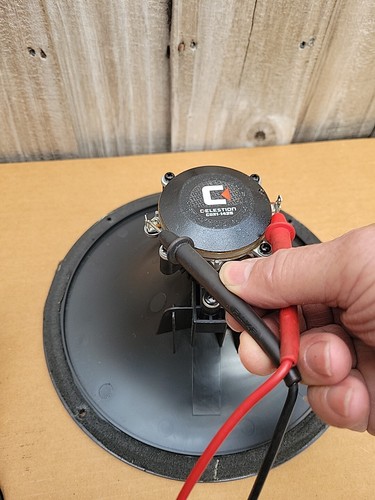 Celestion CDX1-1425 1" Compression Driver Mounted On Horn, SEE PICTURES. - Picture 8 of 13