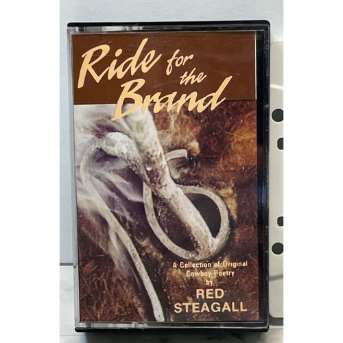 Red Steagall Ride the Brand Country MusicCassette Tape - Picture 2 of 4