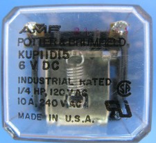 POTTER AND BRUMFIELD RELAY KUP11D15