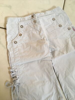 MEXX Ausgefallene Capri 3/4 Länge - Schnürung Schleifen Bänder Gr.98 *NEUwertig*
