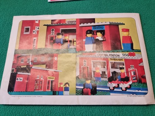 LEGO® 148 Dworzec kolejowy +OVP+OBA / Dworzec Centralny +box+instr. Pociąg kolejowy 12V 9V - Zdjęcie 12 z 19