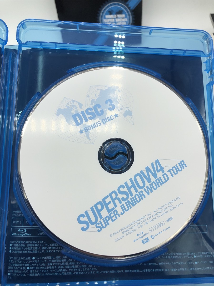 SUPER JUNIOR WORLD TOUR SUPER SHOW4 LIVE in JAPAN (Blu-ray3枚組) (初回生産限定) oyj0otl Amazon.co.jp: SUPER JUNIOR WORLD TOUR SUPER SHOW4 LIVE in