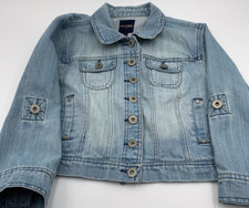 Youth Girls Jean Jacket Size Medium Highway Jeans