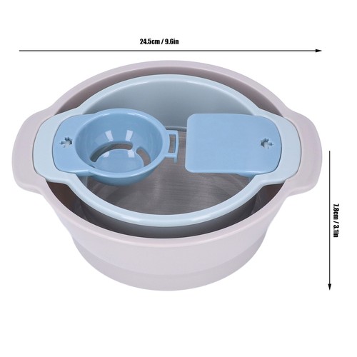 4 Stück Pollensieb Set Stapelbar Design Platzsparend Leicht Trimmschale HEISS - Bild 7 von 12