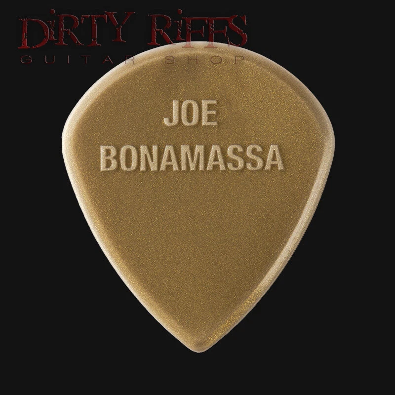 Selecciones de guitarra Dunlop Joe Bonamassa Gold Jazz III 1,38 mm púas 1 6 12 24 36