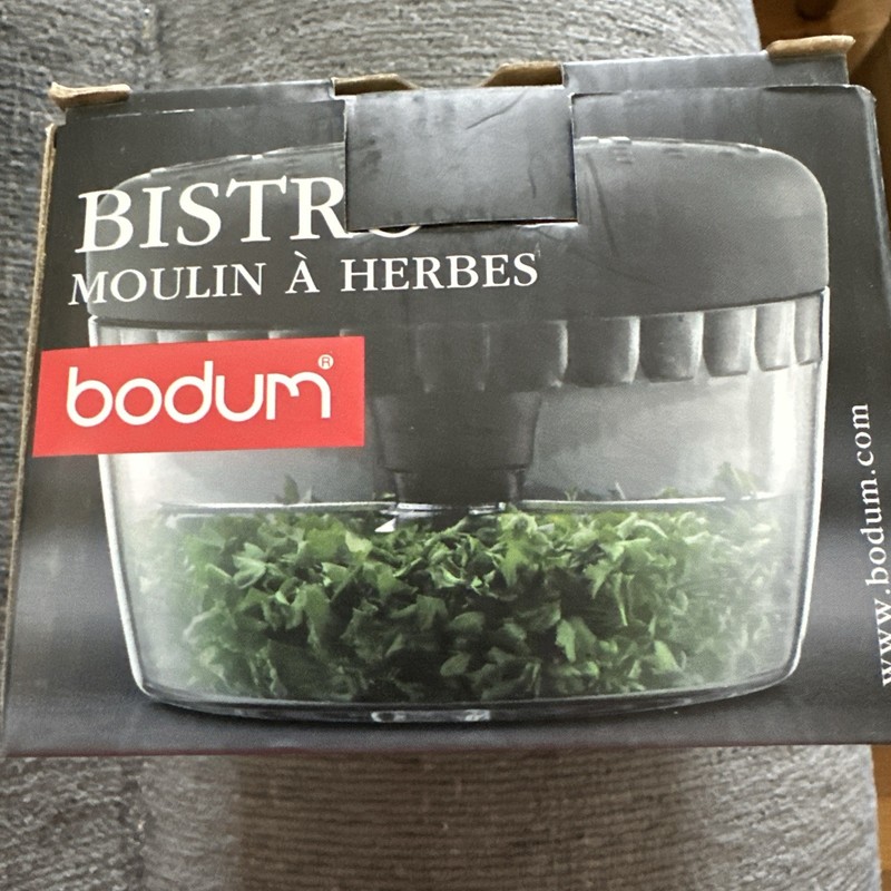 Bodum Black Bistro Herb Chopper New In Box