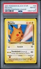 PIKACHU 26 POKEMON LEAGUE PROMO BLACK STAR POKEMON PSA 8