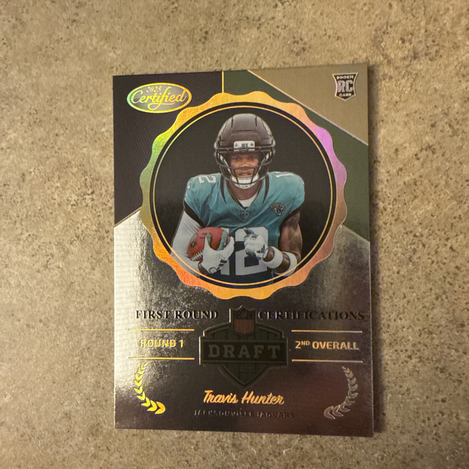 2025 Panini Certified Travis Hunter First Round Certifications SSP