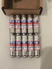10PCS OEM Class CC Fuse ATDR15, ATDR-15 Time delay fuse 600V 15A PACK OF 10