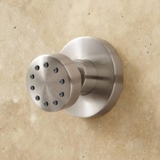 Signature Hardware 350720 Classic Swivel Body Spray - Brushed Nickel