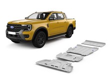 Premium RIVAL 4mm Aluminium 4er SET Unterfahrschutz f&uuml;r FORD Ranger MY2023-