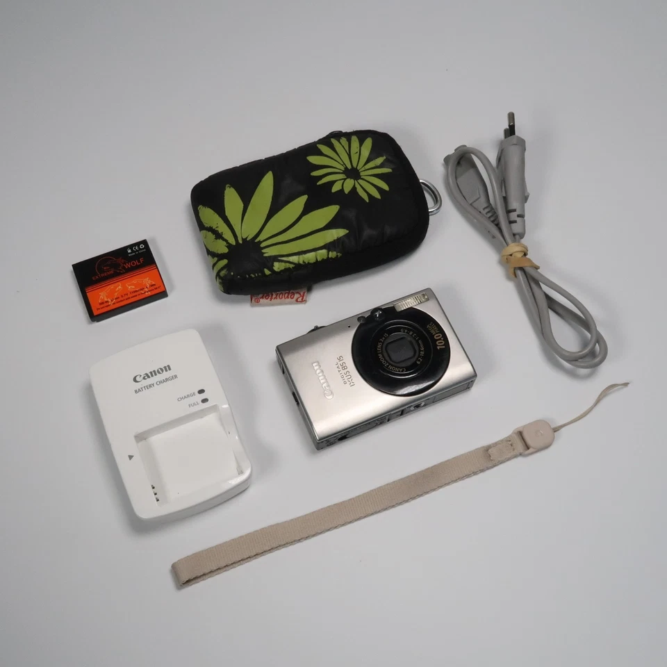 Canon Ixus 85 Is / Powershot SD770 Is Digital Elph 10.0MP Digital Kamera - Bild 2 von 4