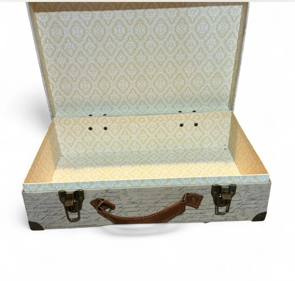Punch Studio Table Top Decor Suitcase Measurements: 9-1/2”X15”X4-1/2” - Image 2 of 4