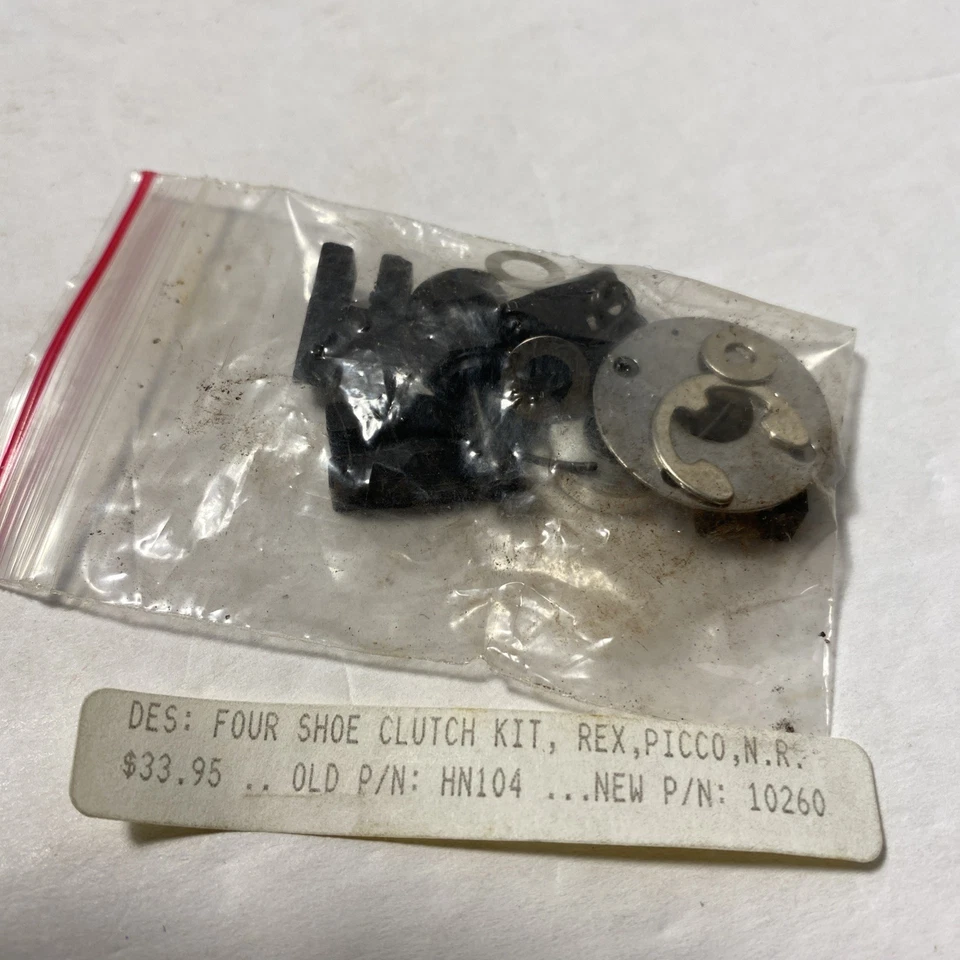 #104 Kit de embrague de cuatro zapatos para OPS Picco Rex Foto 2 de 4