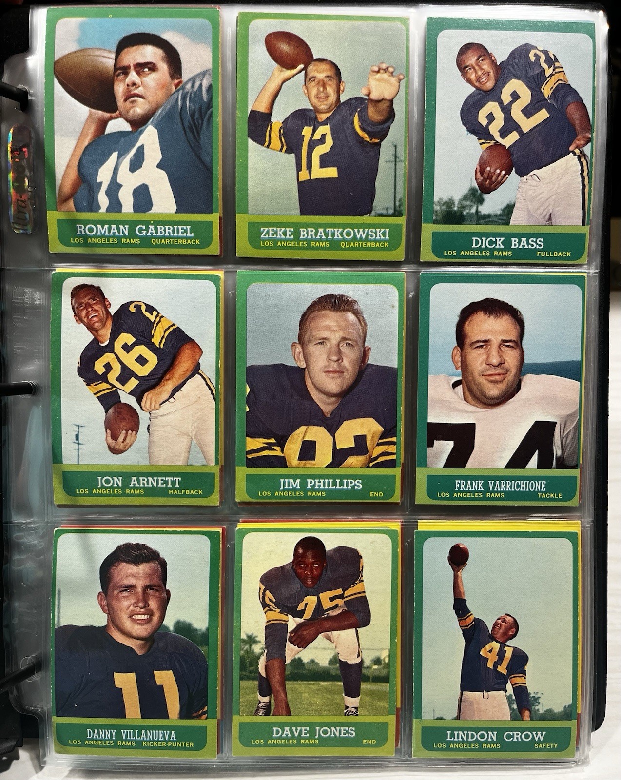 1963 Topps Football Complete Set Jim Brown , Psa 4 UNITAS RC Hof Ex To Nm view 2