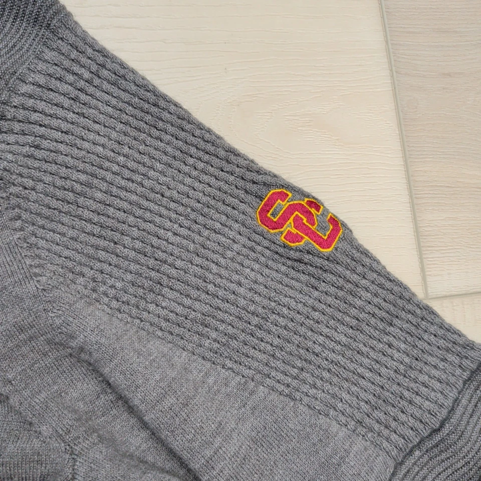 Свитер мужской Nike Tiger Woods L USC Trojans вышитый мериносовая шерстяная смесь для гольфа - Изображение 4 из 4