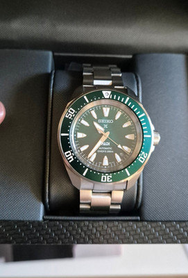 Seiko SRPL53 Uhr Taucher Diver Automatik 200m grün Stahl PADI Sonderedition