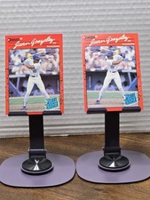 1990 JUAN GONZALEZ Donruss REVERSE ERROR & CORRECTED CARDS! (RC) MINT CONDITION!