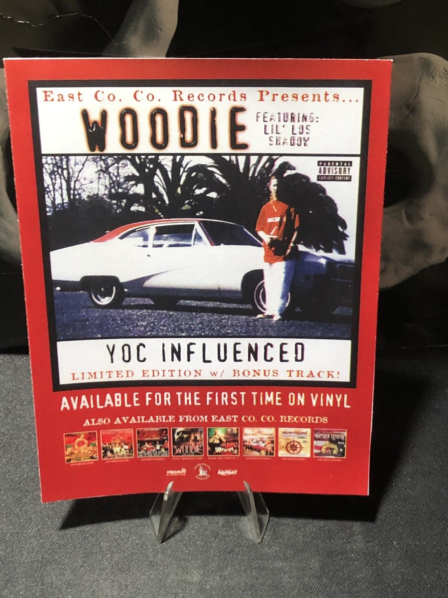 Woodie ￼YOC Influenced Flyer Norteno Rap Bay Area Rap East Co Co