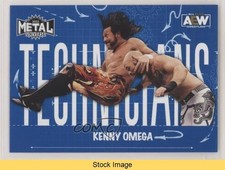 2022 Skybox Metal Universe AEW All Elite Wrestling Kenny Omega #TN-1 READ 0iz2