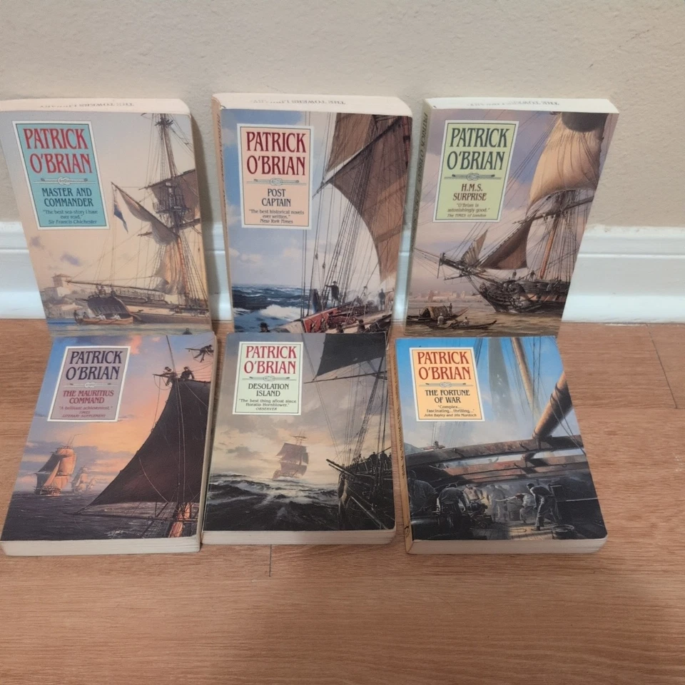Patrick O'Brian Master & Commander Aubrey Maturin Series PB Incomplete Set Foto 3 de 4
