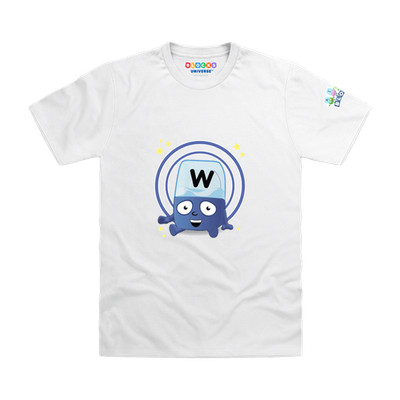 Offiziell lizenzierte Alphablocks - Alphablock W - warten! Kinder T-Shirt
